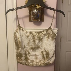 Multi-Color Spaghetti Strap Crop Top